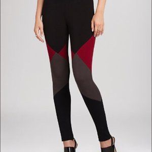 BCBG MAXAZRIA Jude colorblock leggings